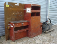 Zestaw półka + zbiornik na paliwo o poj. 150 l.<br />
Zbiornik zamontowany w półce.<br />
Dł -...