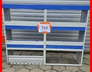 Półka uniwersalna metalowa nr. 354<br />
Wymiary:<br />
DŁ - 207 cm<br />
WYS - 156 cm<br />...